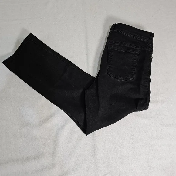 Gloria Vanderbilt Women's Black Straight Leg Jeans - Picture 4 of 4